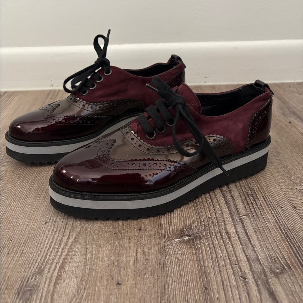 Arnold churgin, burgundy wine, Oxford Shoes - Picture 2 of 9